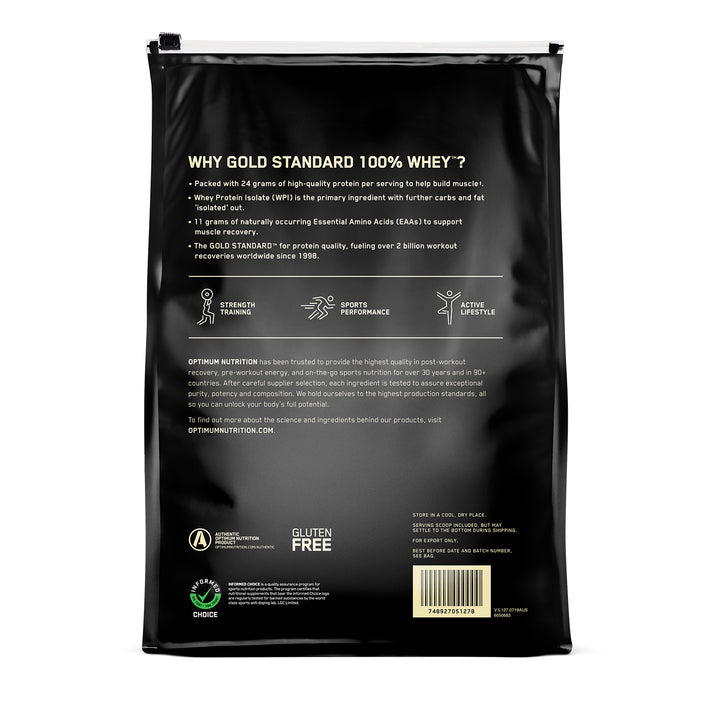 OPTIMUM NUTRITION GOLD STANDARD 100% WHEY PROTEIN