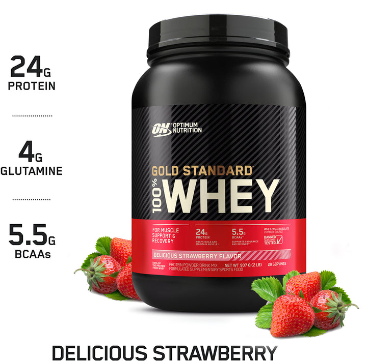 OPTIMUM NUTRITION GOLD STANDARD 100% WHEY PROTEIN