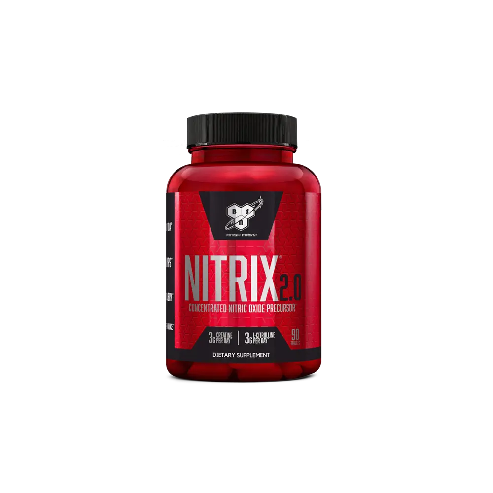 BSN Nitrix 2.0 Concentrated Nitric Oxide Precursor 90Caps