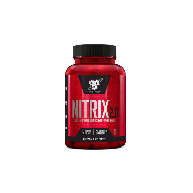 BSN Nitrix 2.0 Concentrated Nitric Oxide Precursor 90Caps