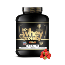 Challenger Nutrition 100% Whey Protein Strawberry 5Lb/2.27Kg, 66Serv.