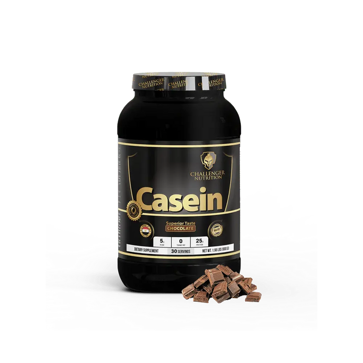 Challenger Nutrition Casein Chocolate 1.98Lb/0.9Kg, 30Serv.