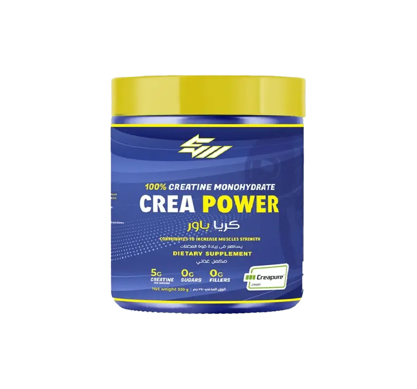 Crea Power Creatine Monohydrate Unflavored 250Gm - 50Serving