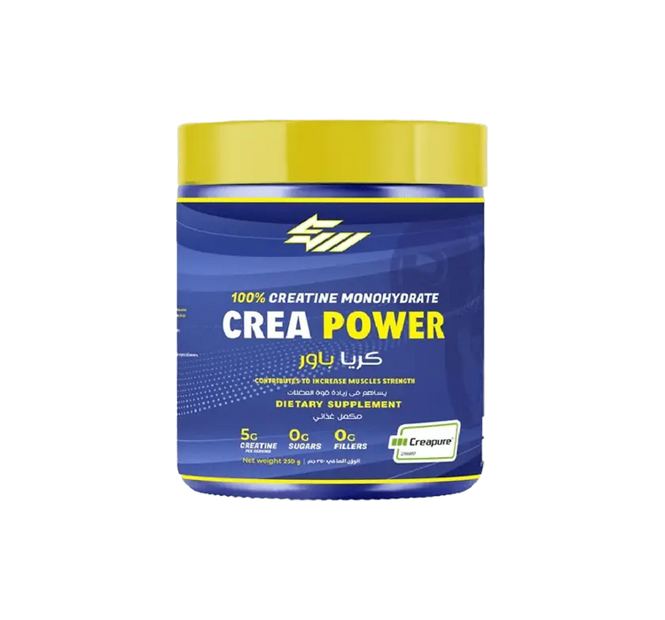 Crea Power Creatine Monohydrate Unflavored 250Gm - 50Serving