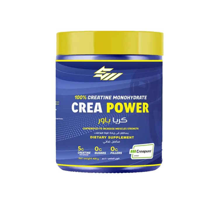 Crea Power Creatine Monohydrate Unflavored 400Gm - 80Serving