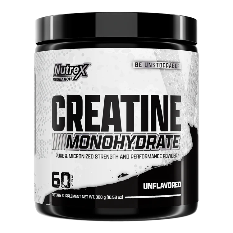 Nutrex Research Creatine Monohydrate Unflavored 300Gm, 60Serv.