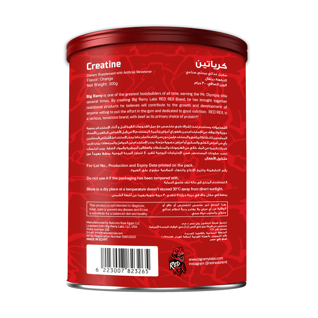 REDREX  CREATINE 300GM