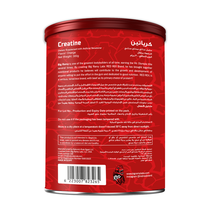 REDREX  CREATINE 300GM