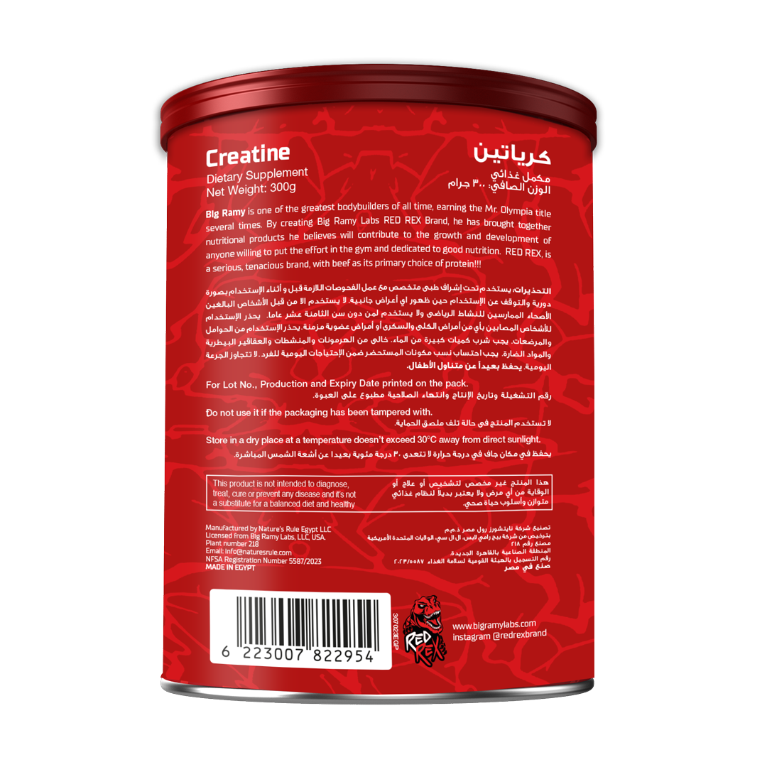 REDREX  CREATINE 300GM