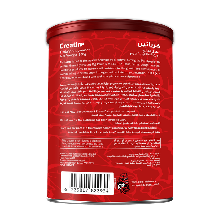 REDREX  CREATINE 300GM