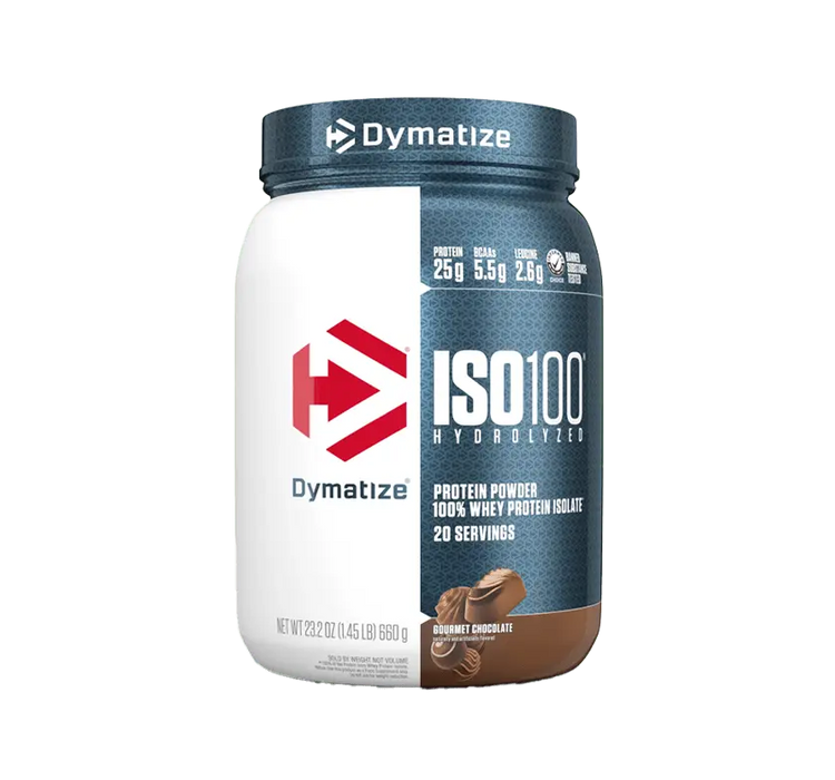 Dymatize ISO100 Hydrolized 100% Whey Protein Goutmet Chocolate 1.34Lb - 20Servings