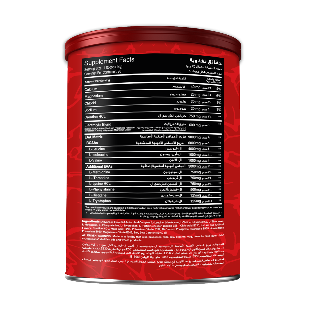 REDREX EAA + CREATINE HCL 429GM