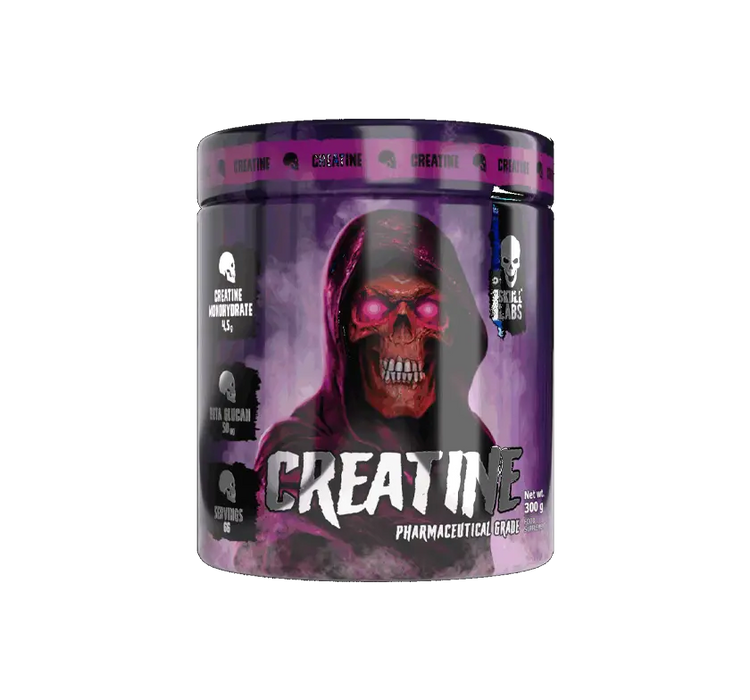 Skull Labs Creatine Monohydrate Pharmaceutical Grade Unflavored 300g, 66Serv.