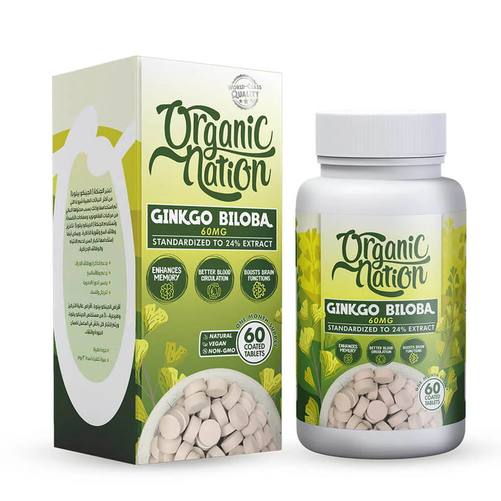 ORGANIC NATION GINKO BILOBA