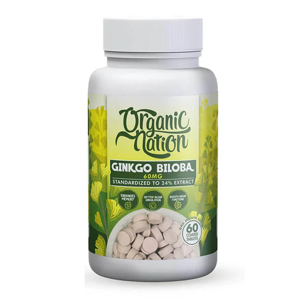 ORGANIC NATION GINKO BILOBA