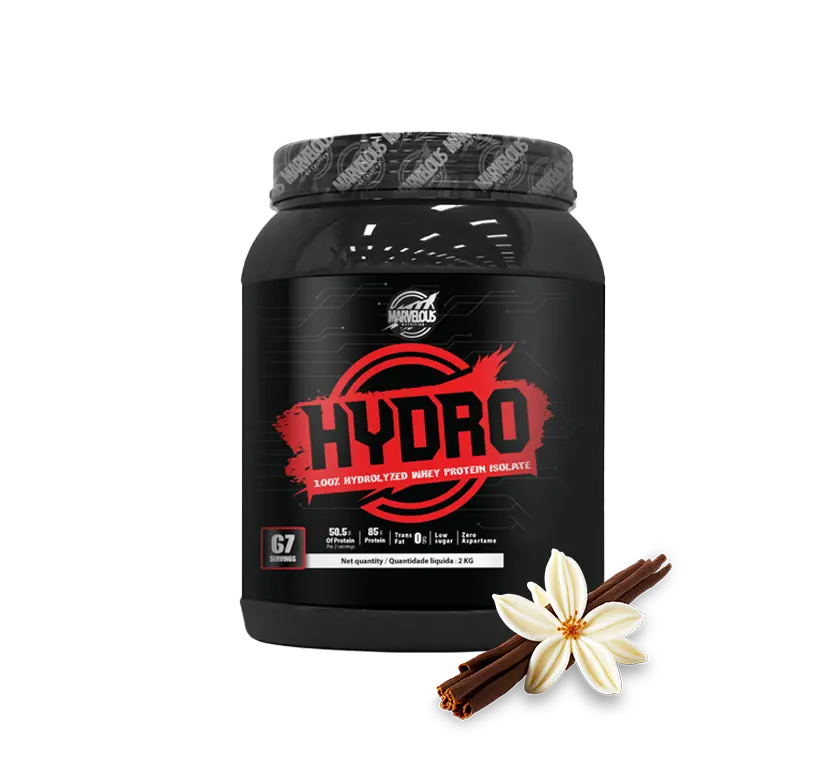 Marvelous Nutrition 100% Hydro Whey Vanilla 2Kg, 67Serv.