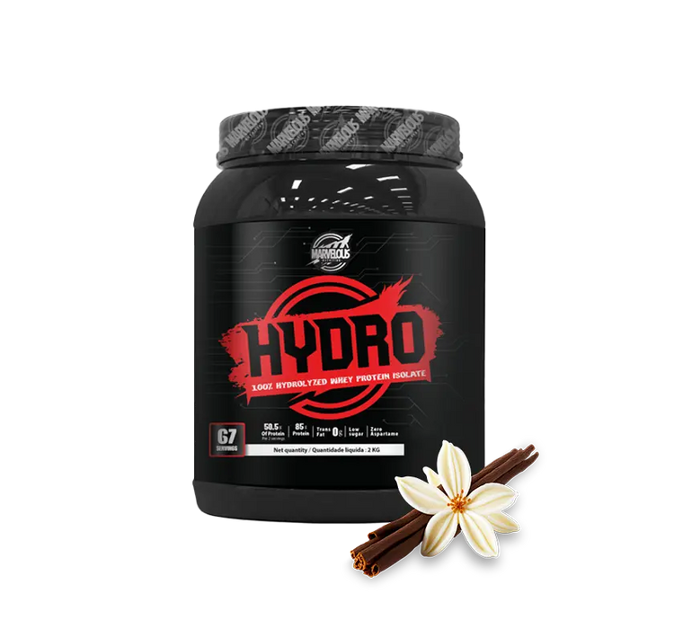 Marvelous Nutrition 100% Hydro Whey Vanilla 2Kg, 67Serv.