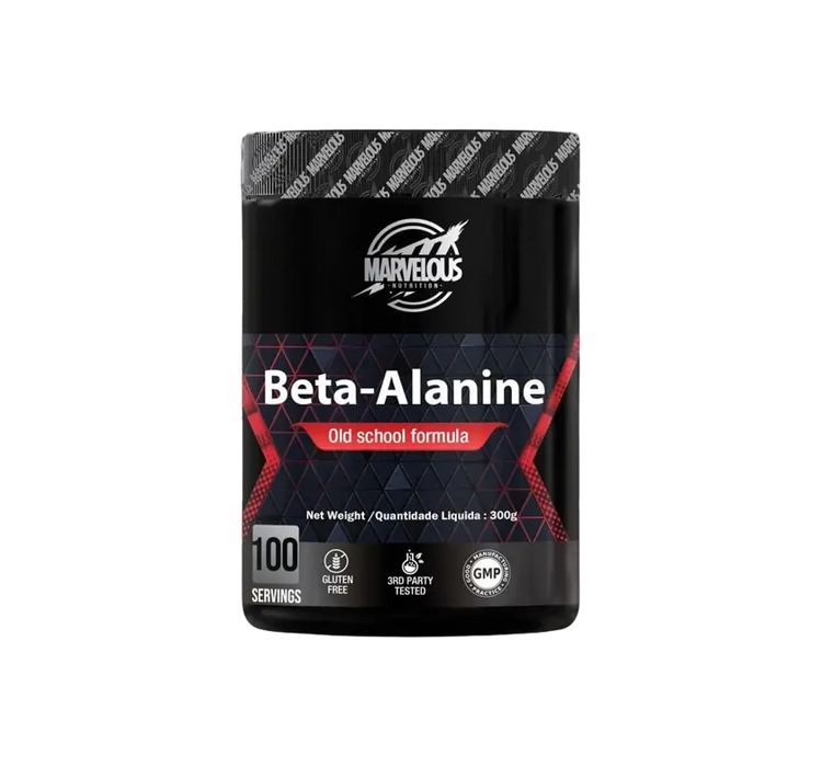 Marvelous Nutrition Beta Alanine 300Gm, 100Serv.