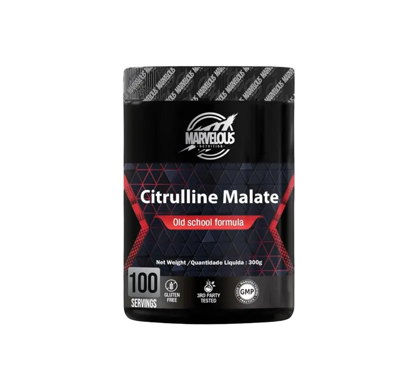 Marvelous Nutrition Citrulline Malate Unflavored 300Gm, 100Serv.