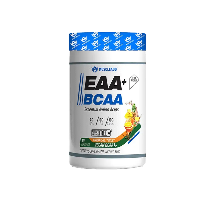 Muscle Add EAA+BCAA Tropical Twist, 405Gm, 30Serv.