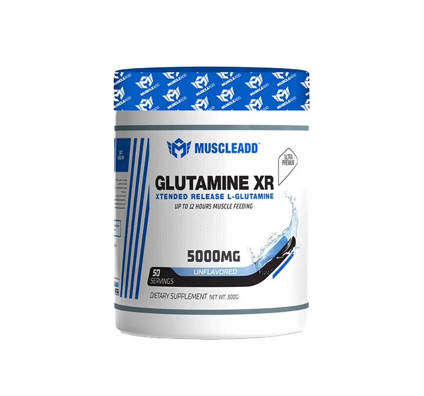 Muscle Add Glutamine Xr 300Gm, 50Serv.