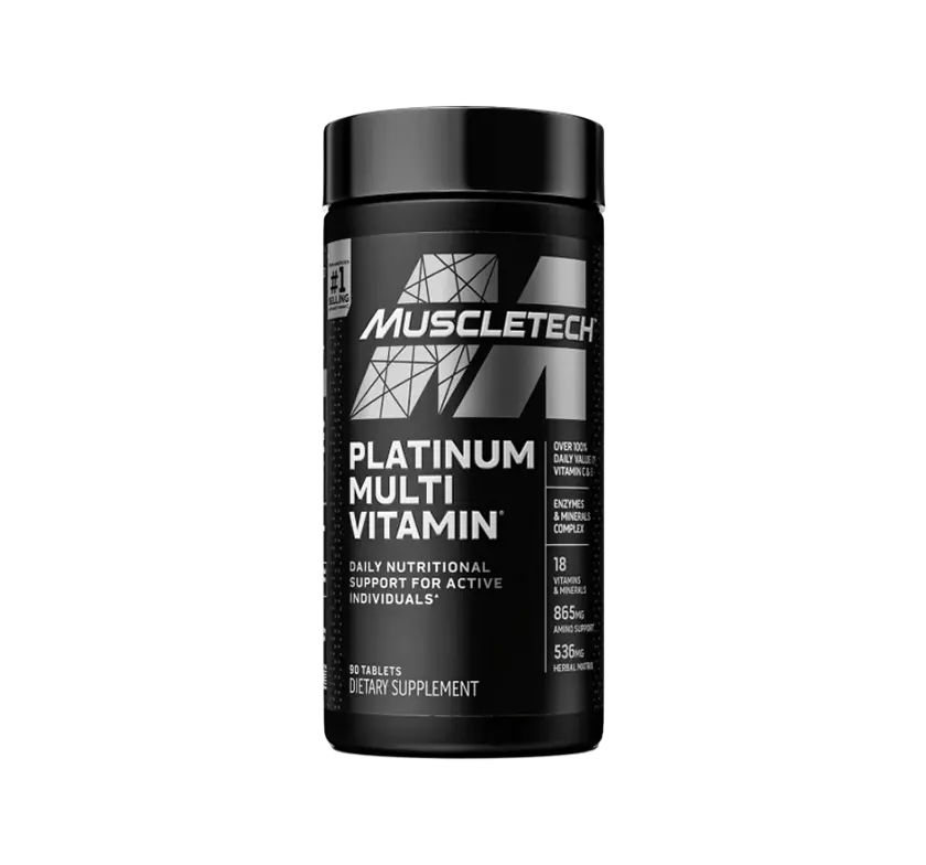 Muscle Tech Platinum Multivitamin 90Tablets (18 Vitamin & Minerals)