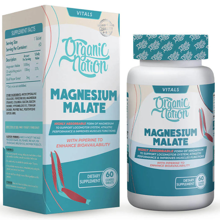 ORGANIC NATION MAGNESIUM MALATE