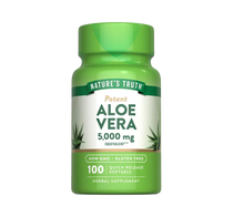 Natures Truth Aloe Vera 5000Mg 100Softgels