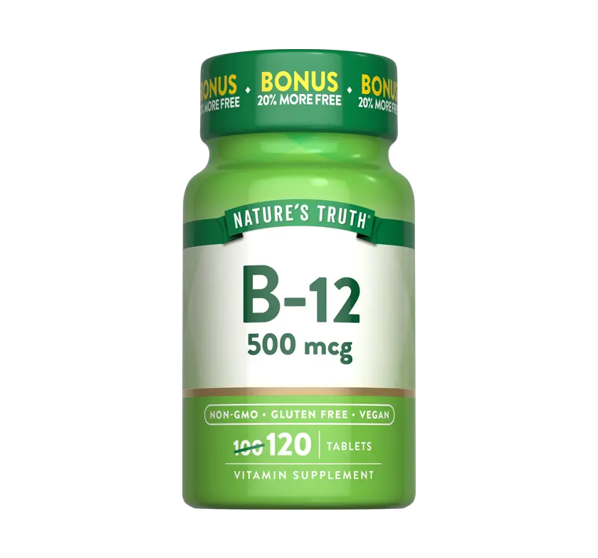 Natures Truth B12 Vitamin 500Mcg  120Tabs