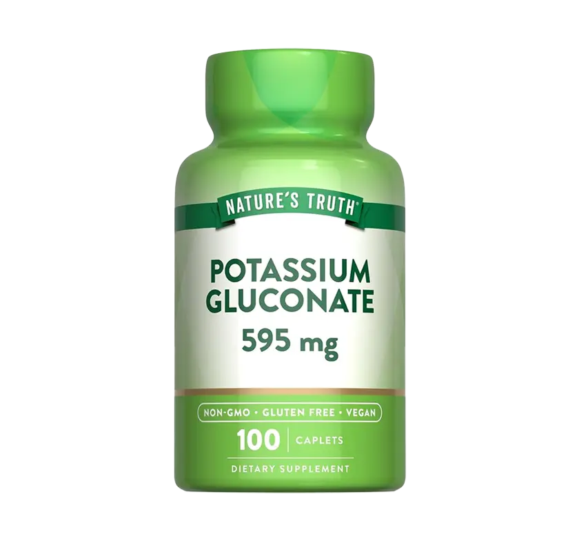 Natures Truth Potassium Gluconate 595Mg 100Caps