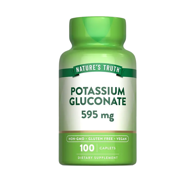 Natures Truth Potassium Gluconate 595Mg 100Caps