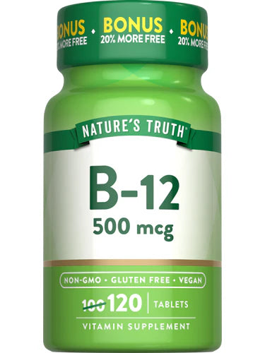 NATURES TRUTH B12 VITAMIN 500MCG