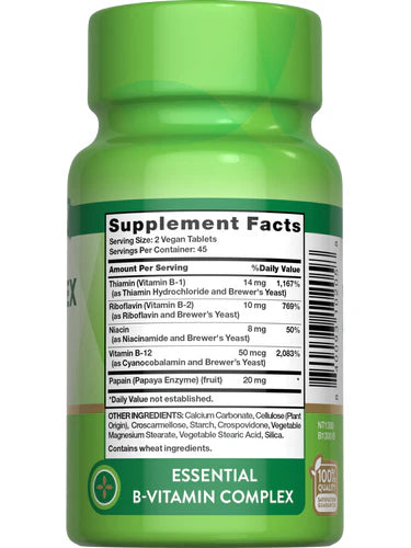 NATURES TRUTH VITAMIN B-COMPLEX + B12