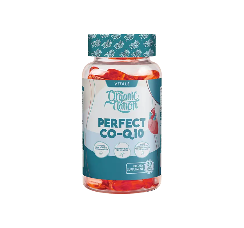 Organic Nation Perfect Co-Q10-30Serv.-30 Soft Gel