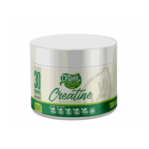 ORGANIC NATION MICRONIZED CREATINE MONOHYDRATE 150GM