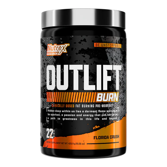 NUTREX OUTLIFT BURN CLINICALLY DOSED FAT-BURNING PRE-WORKOUT