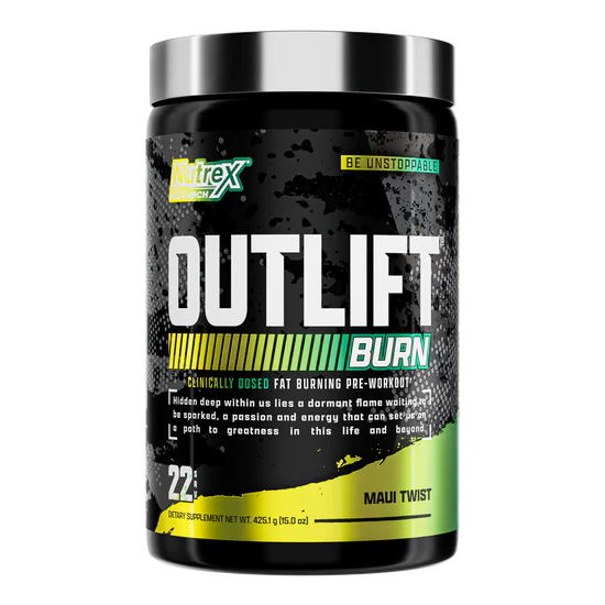 NUTREX OUTLIFT BURN CLINICALLY DOSED FAT-BURNING PRE-WORKOUT