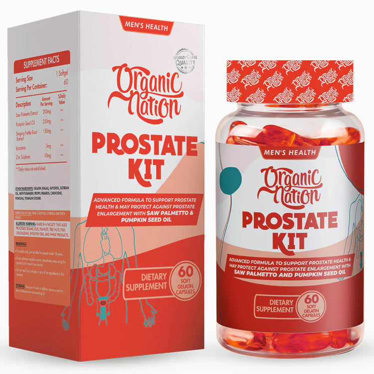 Organic Nation Prostate Kit 60 Serv.