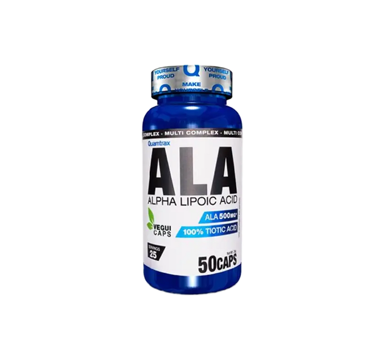 Quamtrax Alpha Lipoic Acid ALA 50Caps