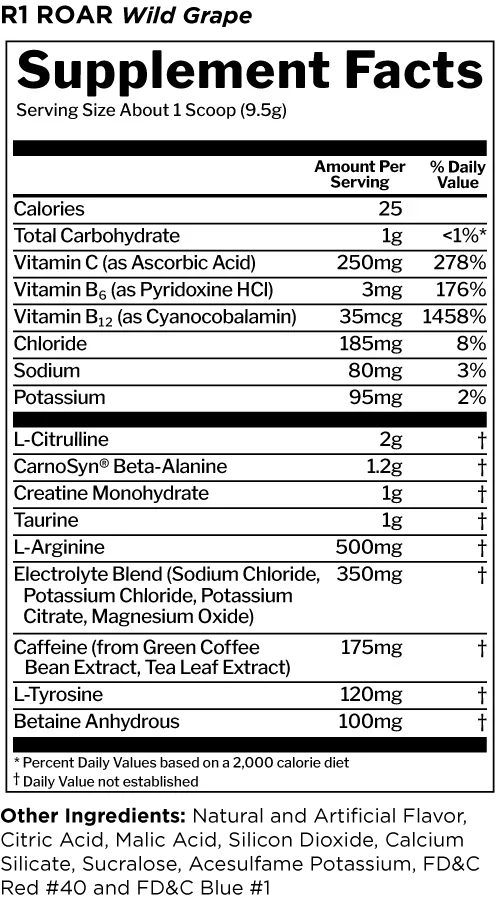 Rule1 Pre-Workout Fruit Punch 30 Serv.