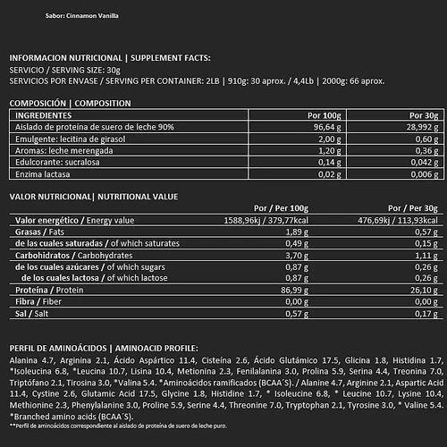 Big Man Zero Isolate  Whey 1Kg Chocolate 30Serv.