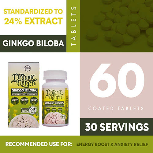 ORGANIC NATION GINKO BILOBA