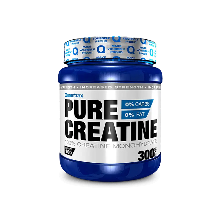 Quamtrax Pure 100% Creatine Monohydrate-100Serv.-300G